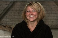 Mature slut gets a gang bang treat